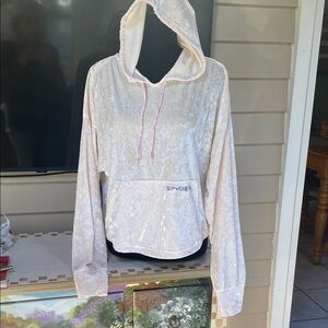 Spyder Crushed Velvet Hoodie